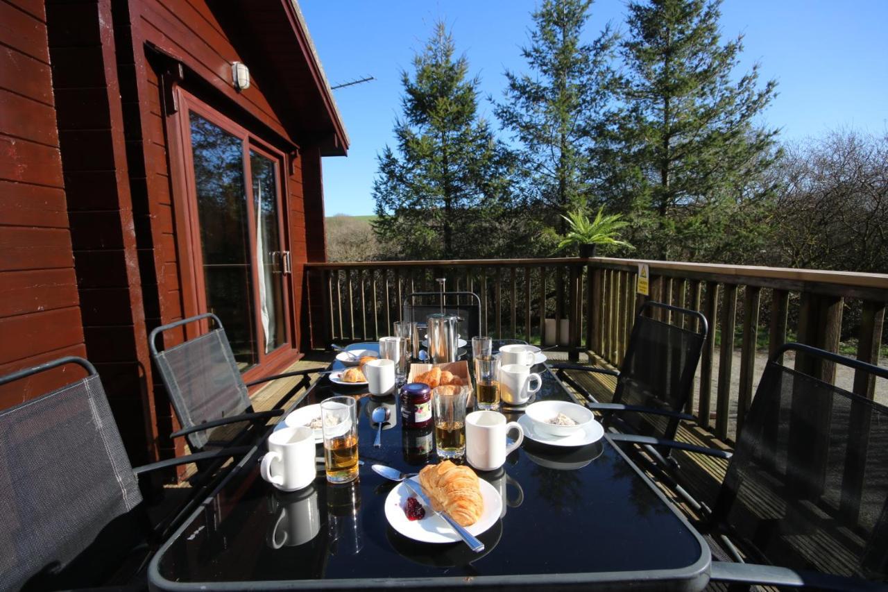 Hartland Hideaway Lodge Woolfardisworthy  Buitenkant foto